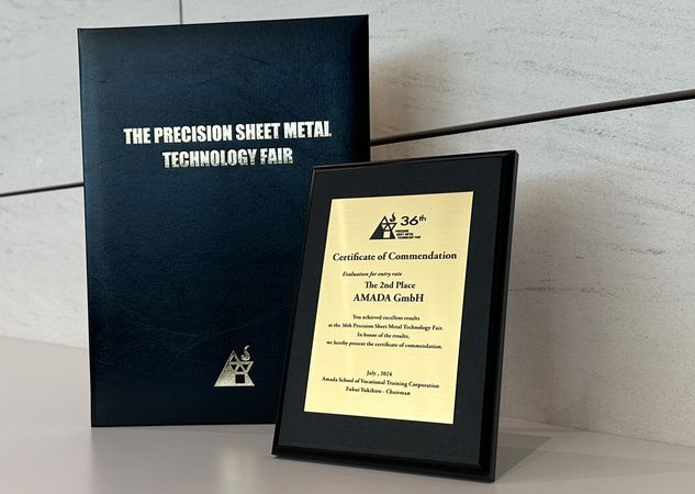 AMADA GmbH wins 2nd place!