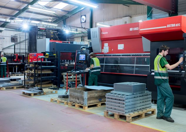 Greenfield engineering orders third automated press brake from AMADA