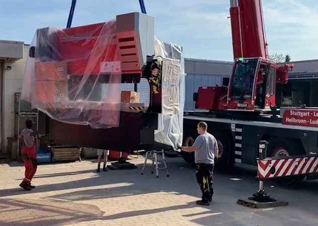 New HRB-1003 press brake for BICO GmbH