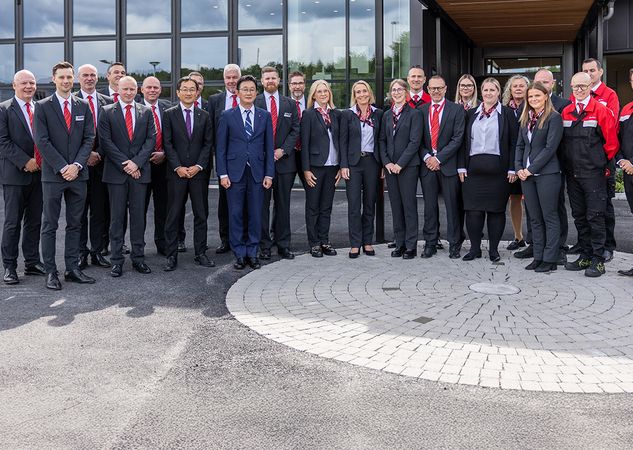 AMADA SCANDINAVIA Technical Center Invigningscermoni