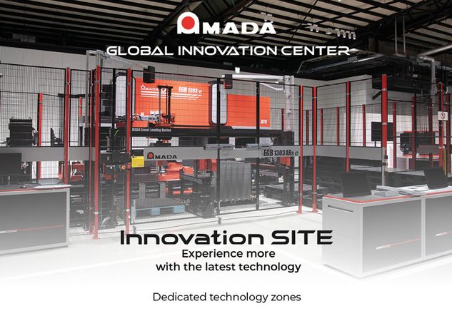 AGIC Innovation SITE – more than 90 types of the latest Amada machines