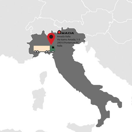 Ankunft in Italien!