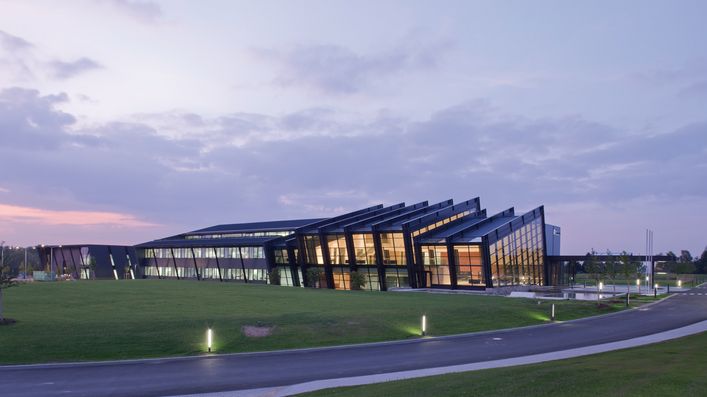 The head office of AMADA GmbH in Germany