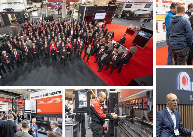 Day 1 at EuroBLECH: So much interest in AMADA!