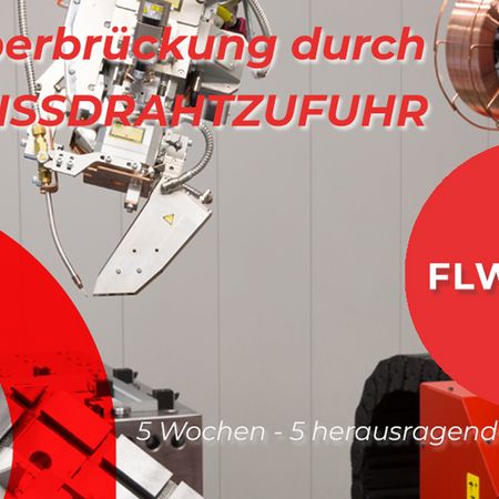 FLW-ENSIS: Nr. 5 von 5 Funktionen – Spaltüberbrückung durch SCHWEISSDRAHTZUFUHR