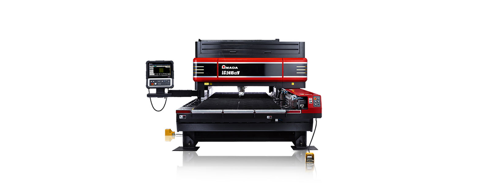 LC-αV NT laser cutting machine with easy loading functionality